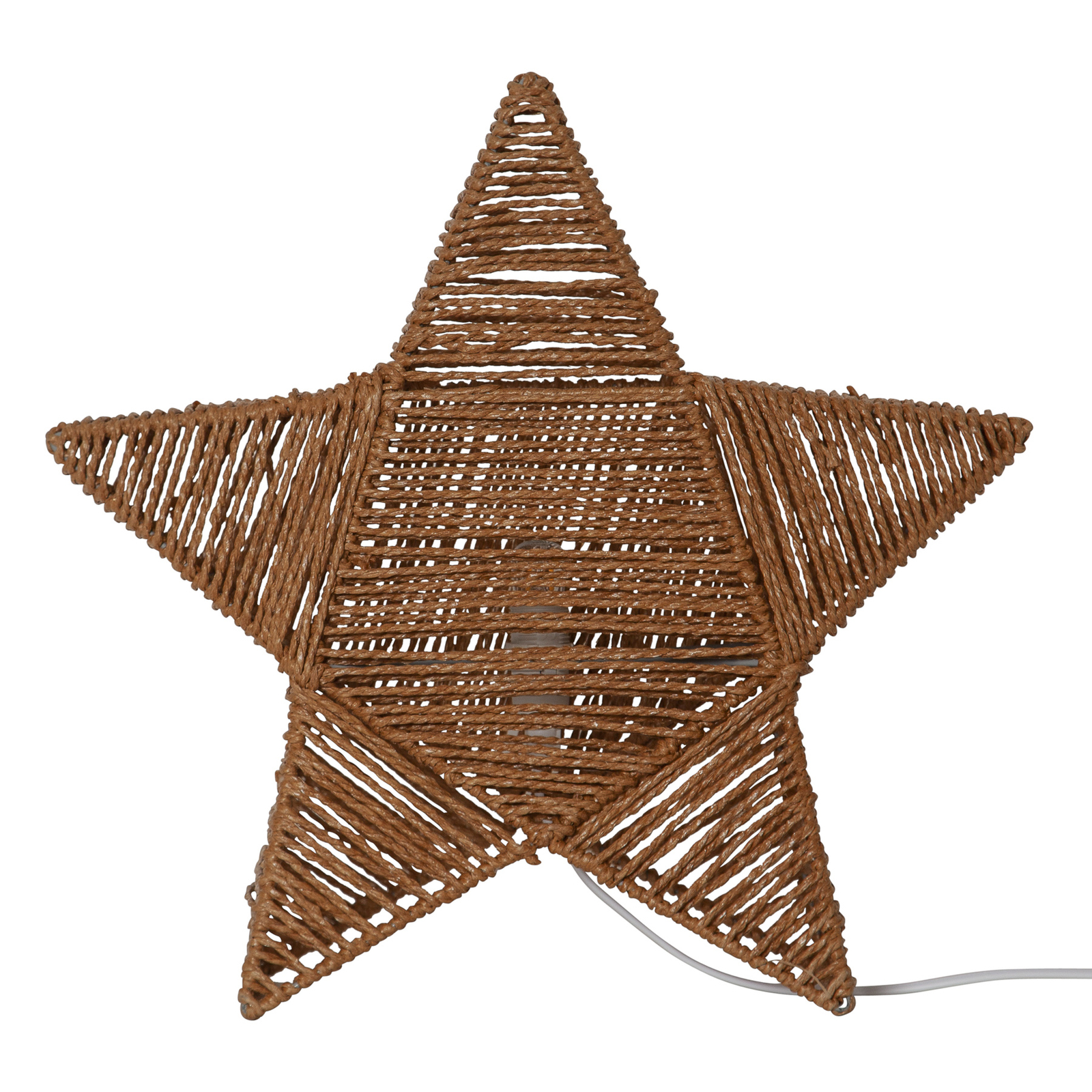 Dekoračná hviezda Rappe papierové šnúrky, stojaca