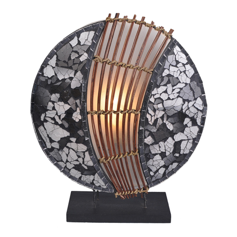 Lampe à poser ronde Pia