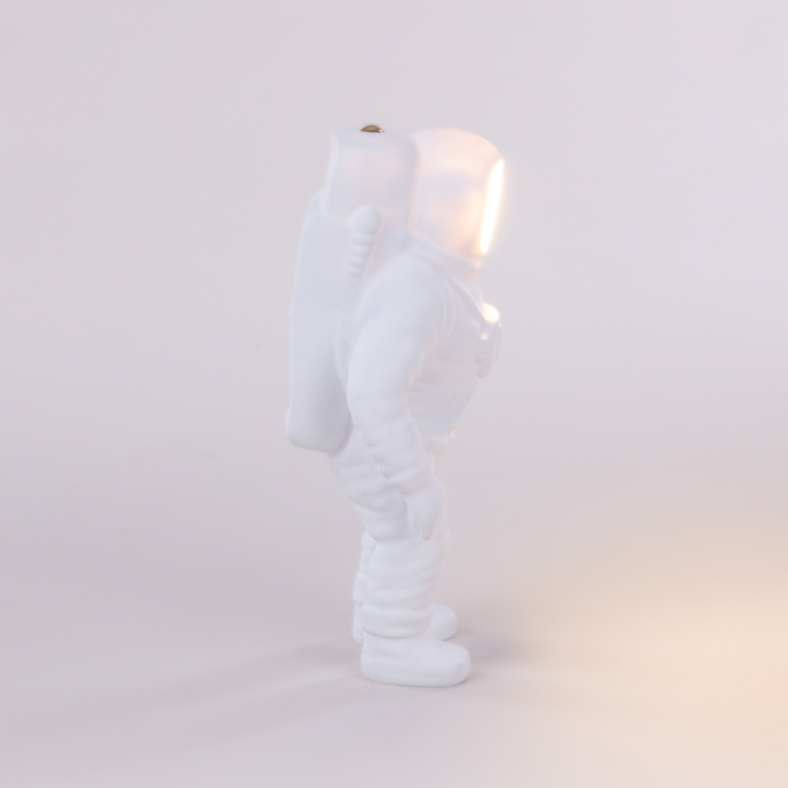 Cosmic Flashing Starman Portable Lampe de Table White - Seletti