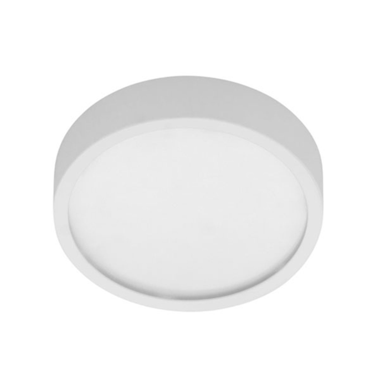 EGG LED ceiling light round, 14 W 3,000 K, for Hallway, sheet steel, polycarbonate, 14 W, energy efficiency: A++, H: 4.1 cm