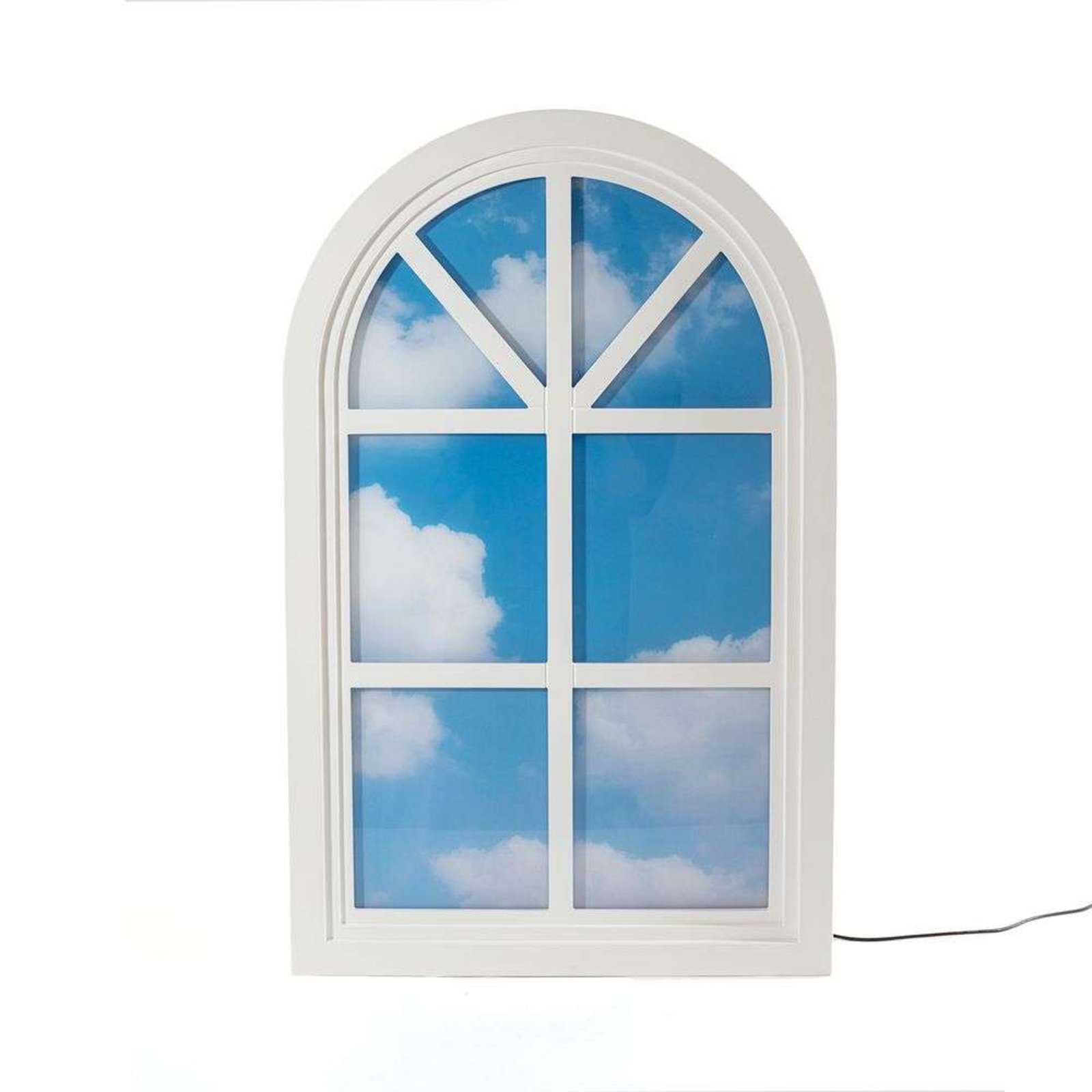 Window 2 Aplică de Perete/Lampadar White/Light Blue - Seletti