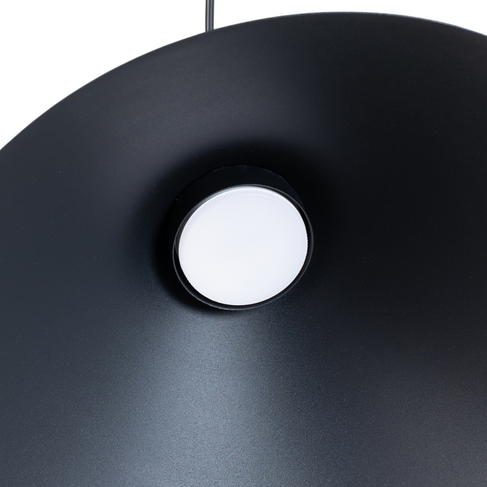 Závěsné svítidlo Capital, černé, 2 světla, Ø 46 cm, GX53