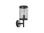 Yonan Ulko Seinävalaisin Dark Grey/Clear - Lindby