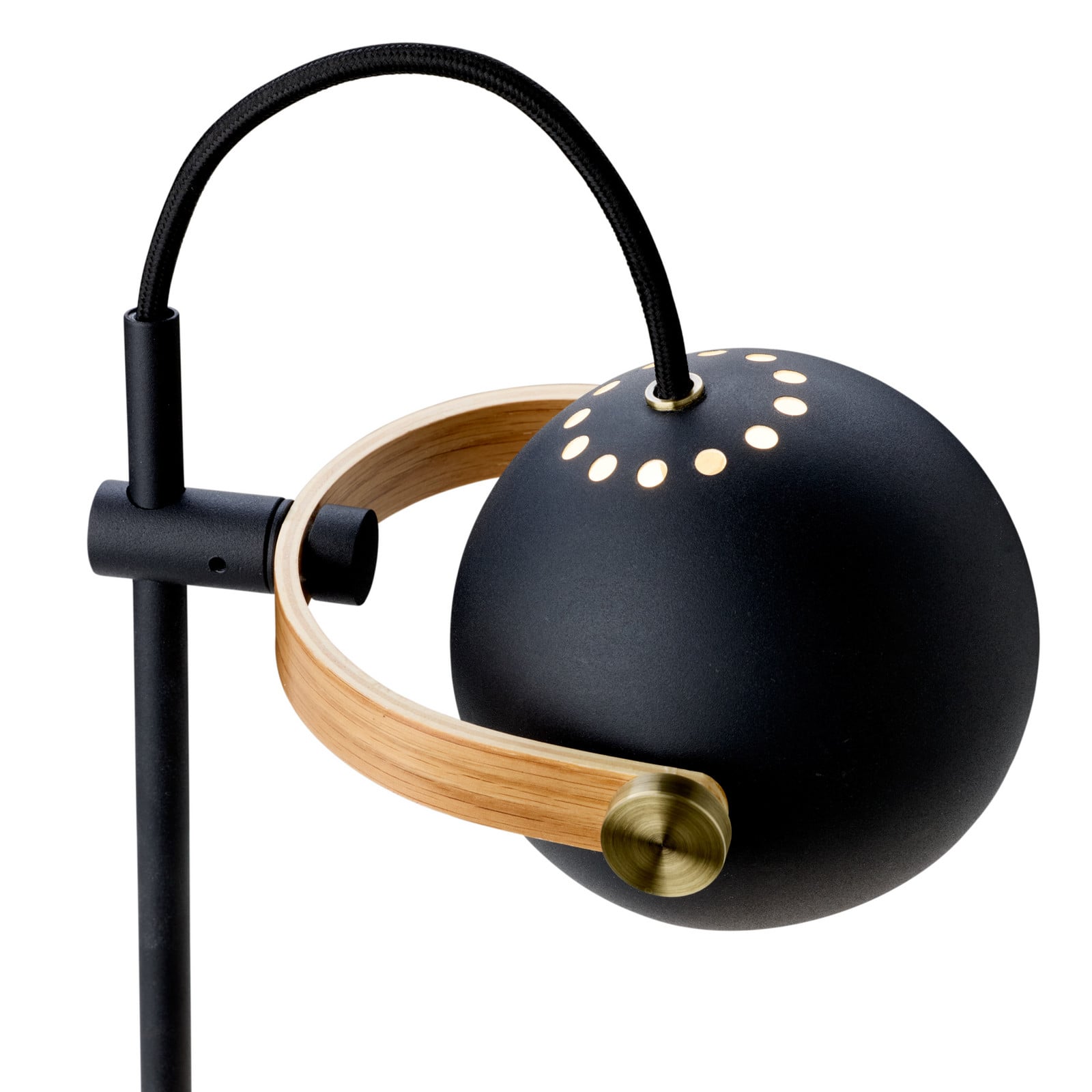 DC PORTABLE LED-batterilampe, sort, metal Halo Design - Stue - Med én lyskilde billede