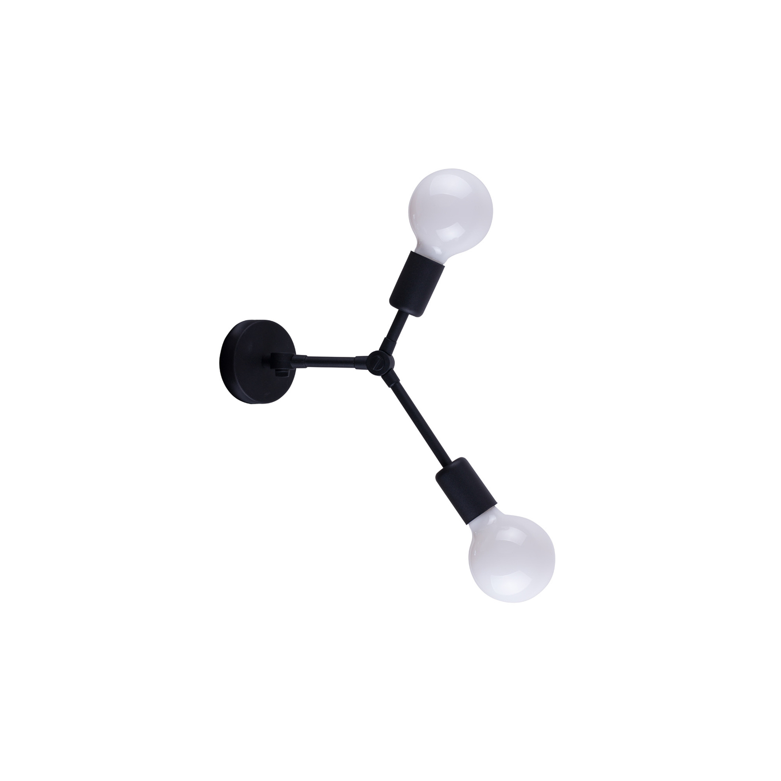 Wandleuchte Twig II, verstellbar, zweiflammig