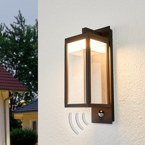 Ferdinand Motion Sensor Outdoor Wall Lamp Led Lights Co Uk - Exterior Led Wall Lights With Sensor