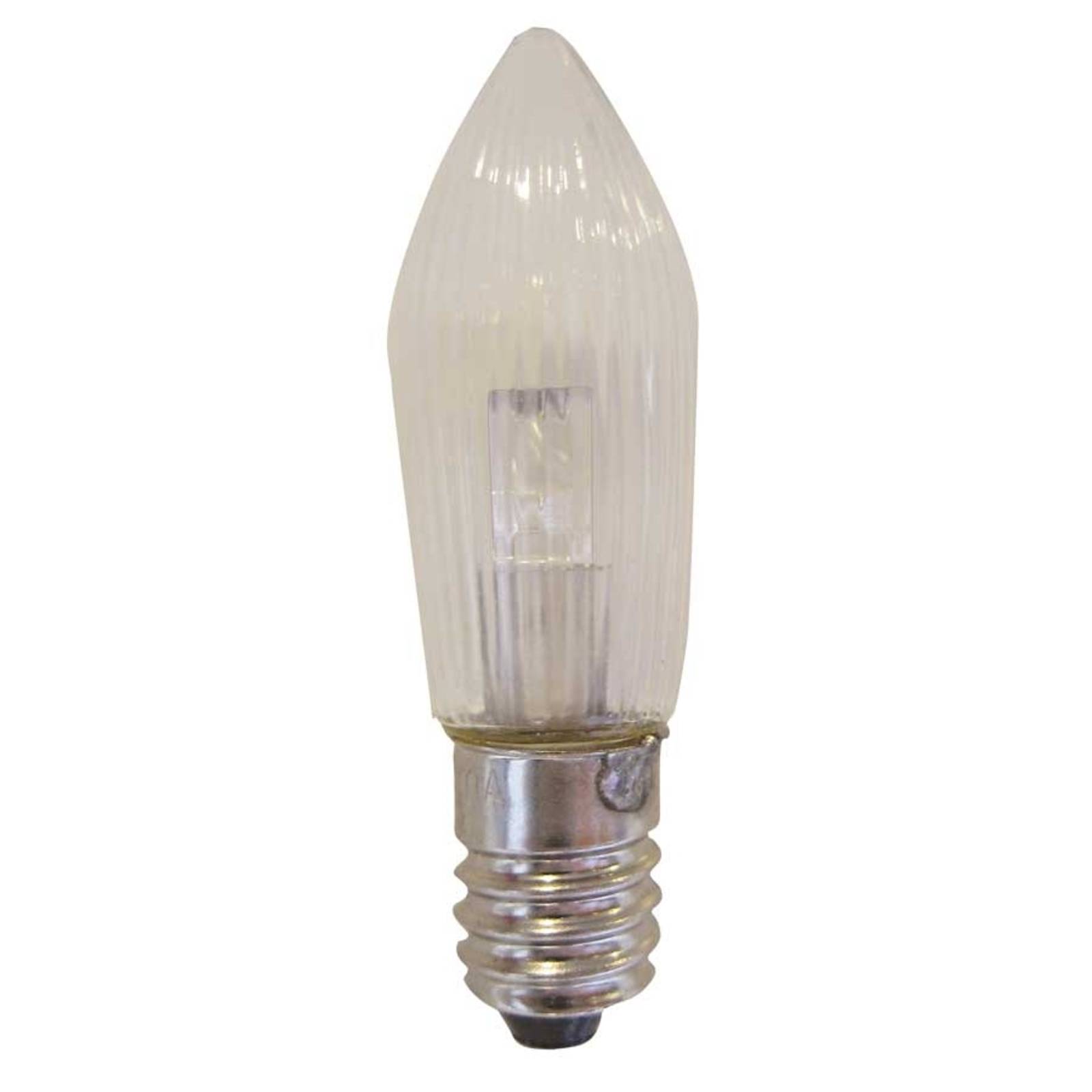 Stroomopwaarts Peuter Pijnstiller E10 0,1W 10-55V LED reservelampen 3-pak, kaars | Lampen24.be