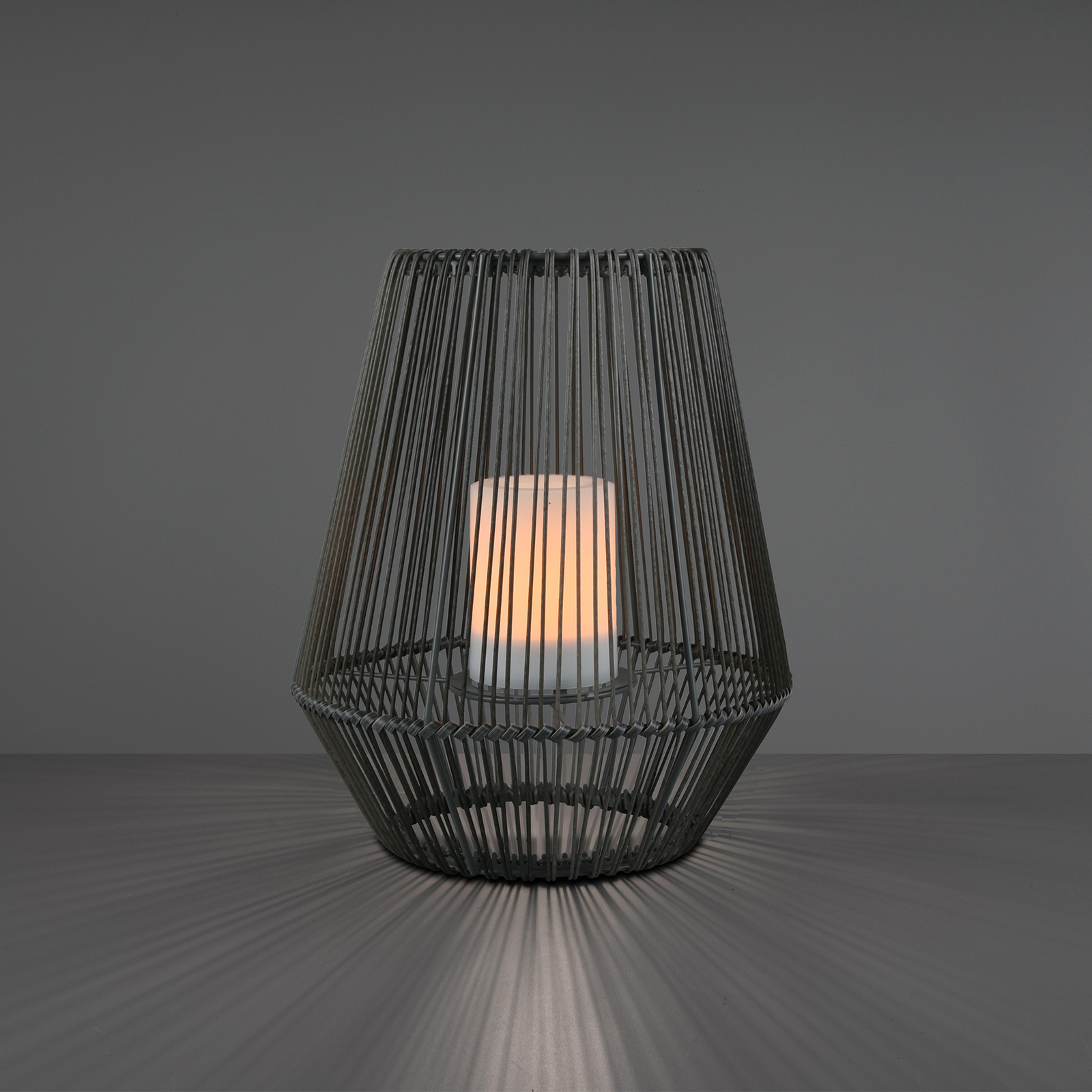 Mineros LED solar table lamp