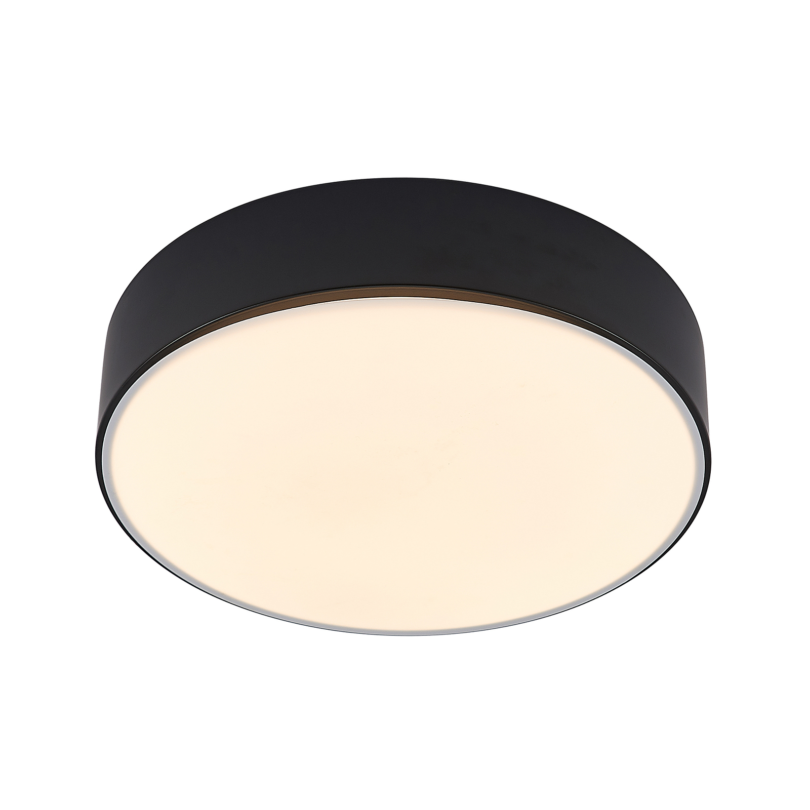 Lindby Simera LED ceiling light 30 cm, black