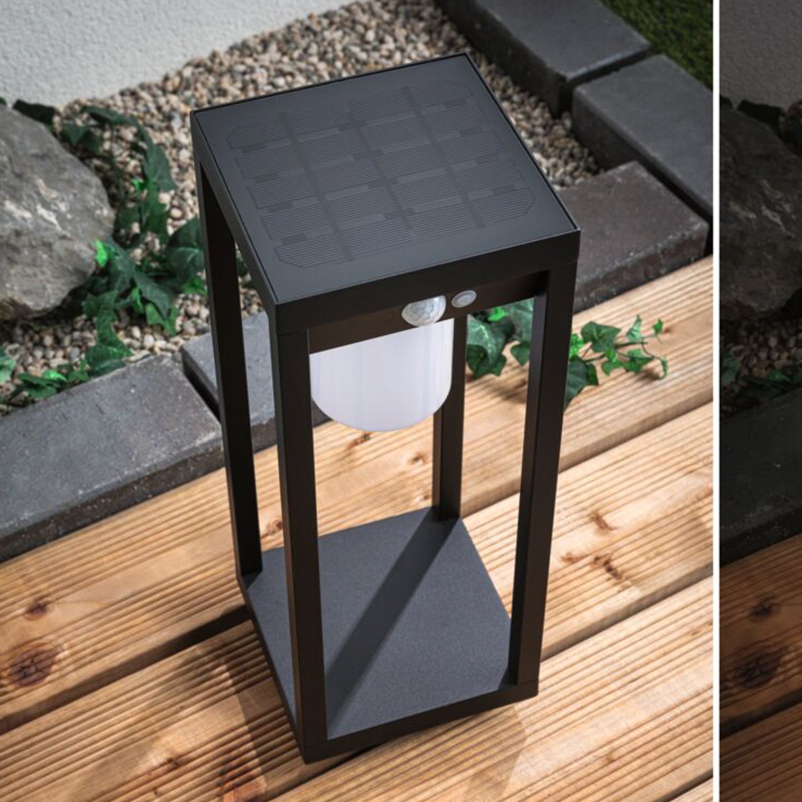 Marisol Solar Cell Lamp Black - Paulmann