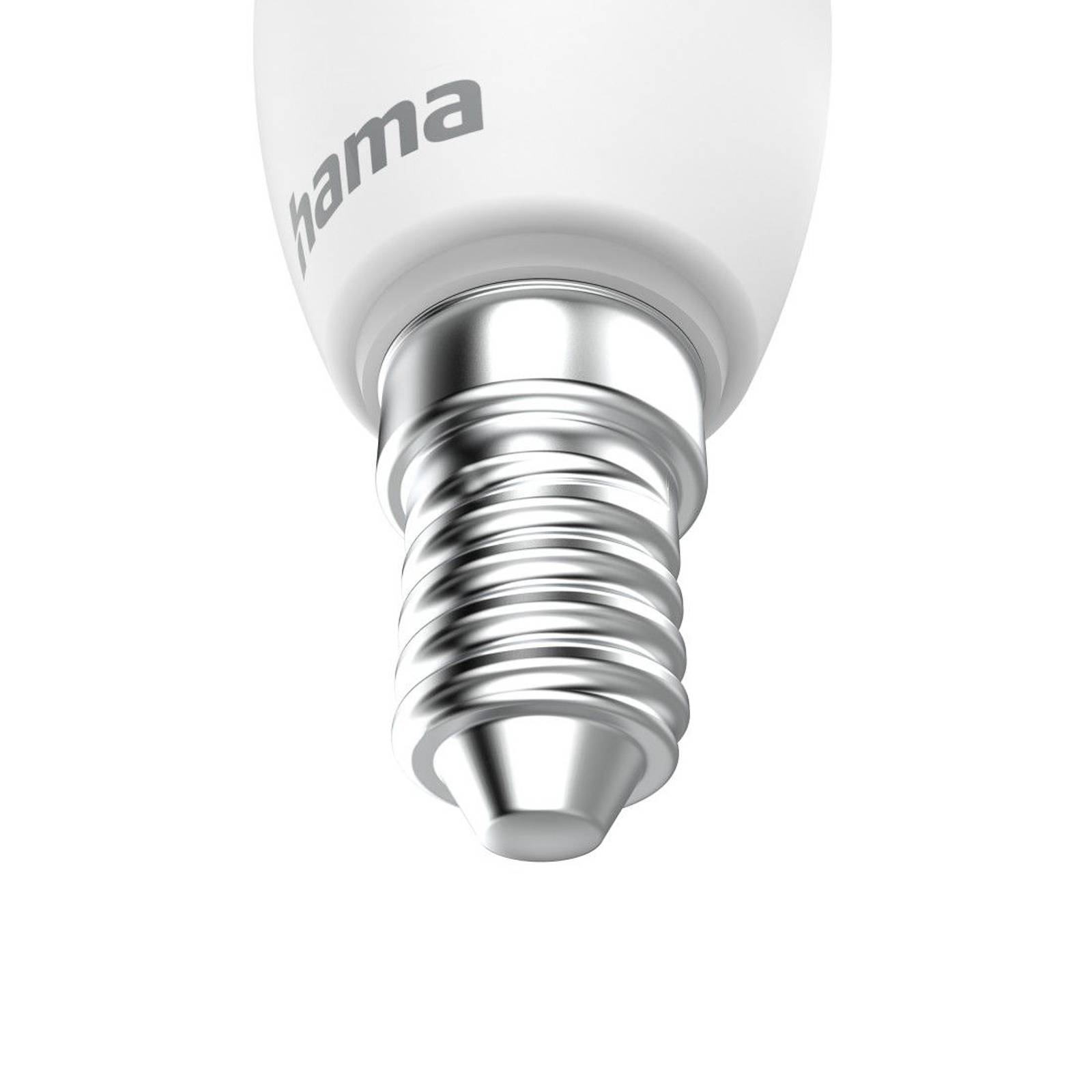 Levně Hama Smart LED čirá E14 C35 svíčka WLAN Matter 4,9 W RGBW