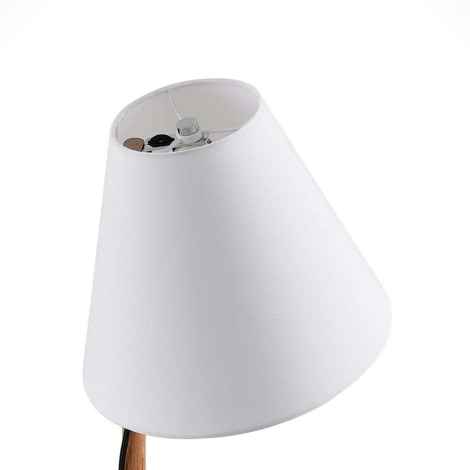 Jinda Lampă de Masă White/Wood - Lucande