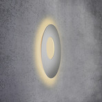 Escale Blade Open LED-Wandleuchte, silber matt