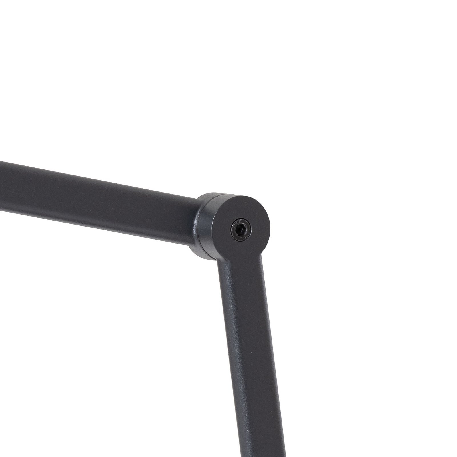 Lucande bordlampe Silka, 93 cm, svart, justerbar, E27