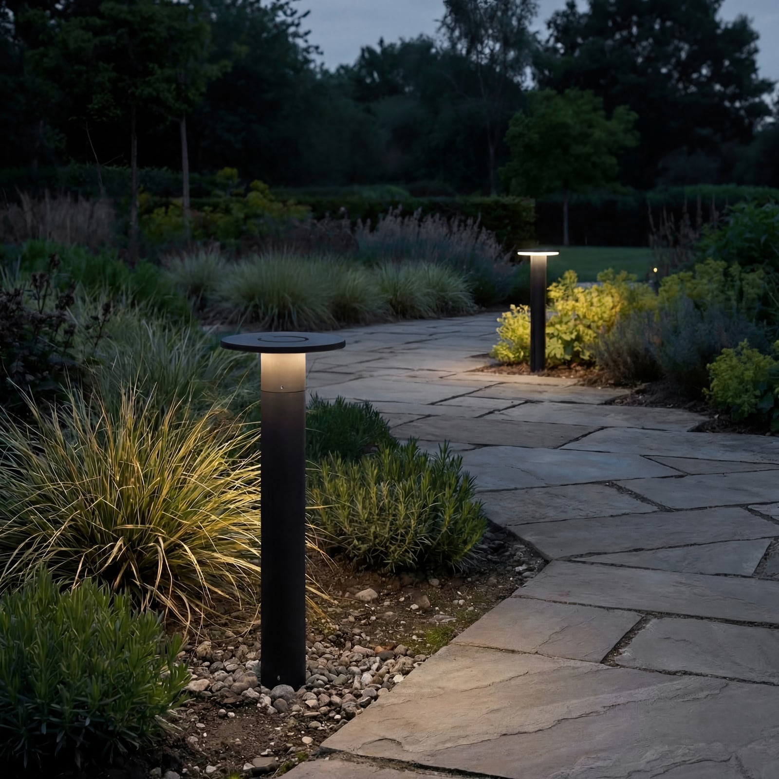 Bornes lumineuses LED Tovio, anthracite, hauteur 65 cm, métal - Arcchio Bornes lumineuses LED Tovio, anthracite, hauteur 65 cm, métal - Arcchio