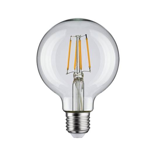 Pauleen LED-Leuchtmittel Filament G80 E27 4,8 W klar 2.700 K