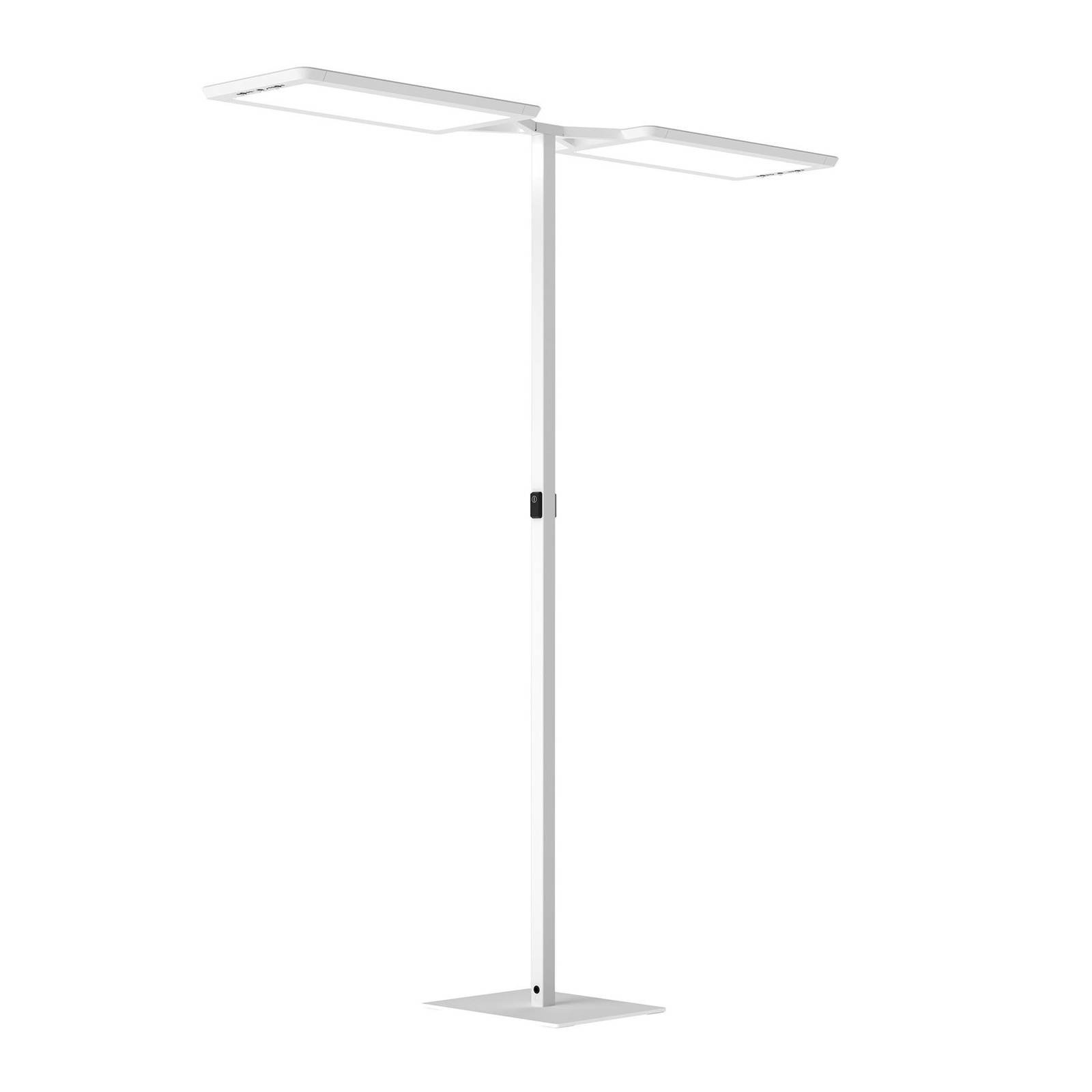 Lampadaire LED Yara.double 4 000 K BT LTX blanc