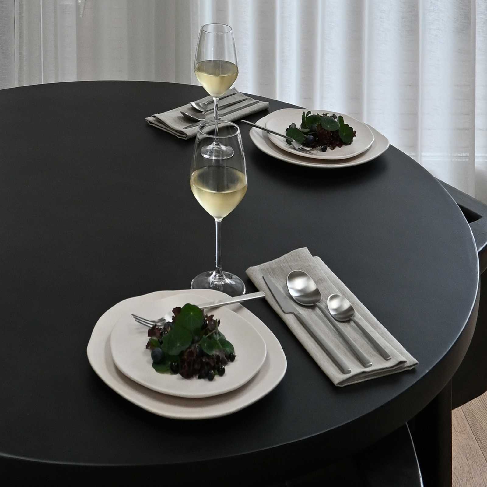 Naczynia Native, zestaw 8 sztuk, kamień, białe – 101 Copenhagen