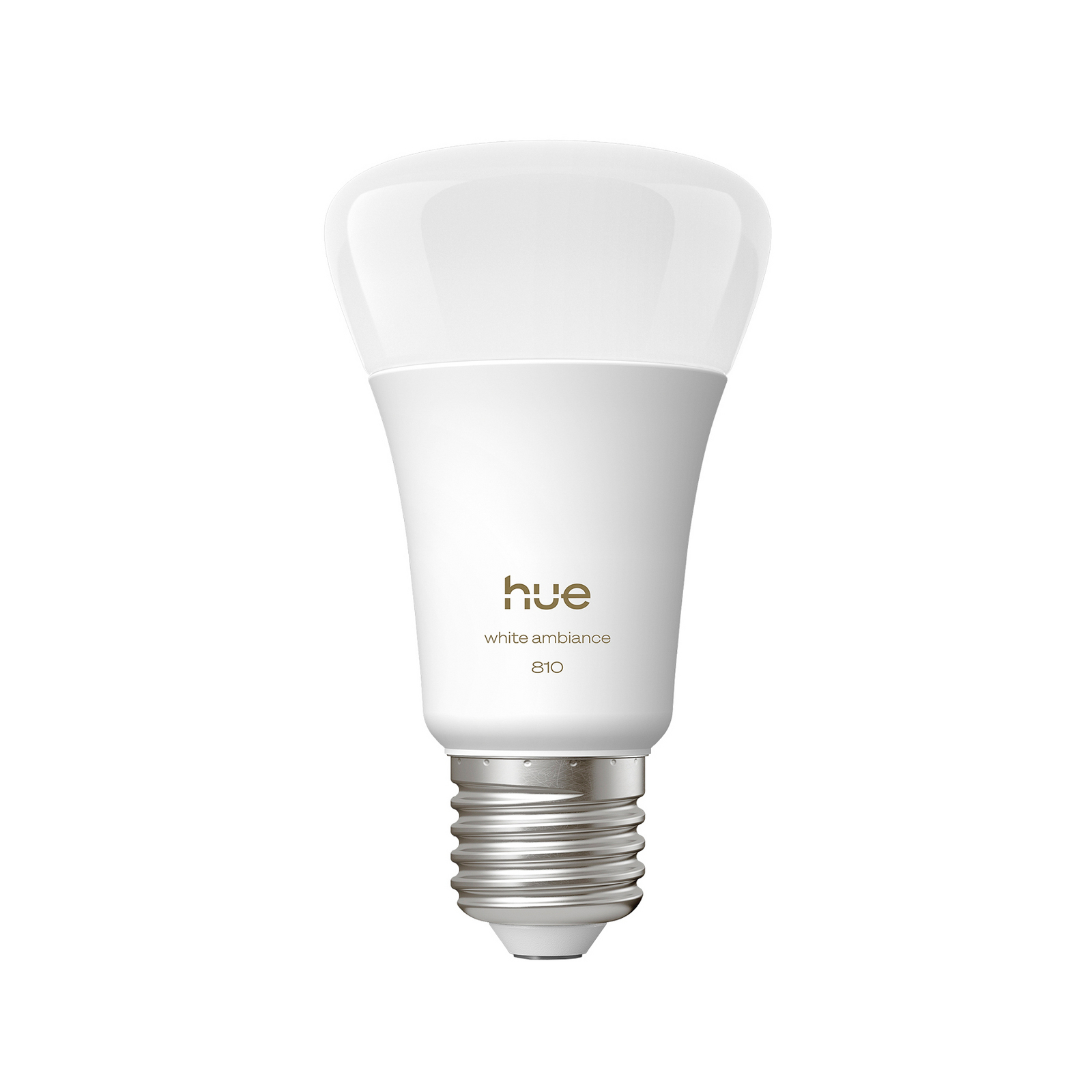 Philips Hue White Ambiance Smart E27 LED, 6 W 810 lm CCT 2-pack Philips Hue White Ambiance Smart E27 LED, 6 W 810 lm CCT 2-pack