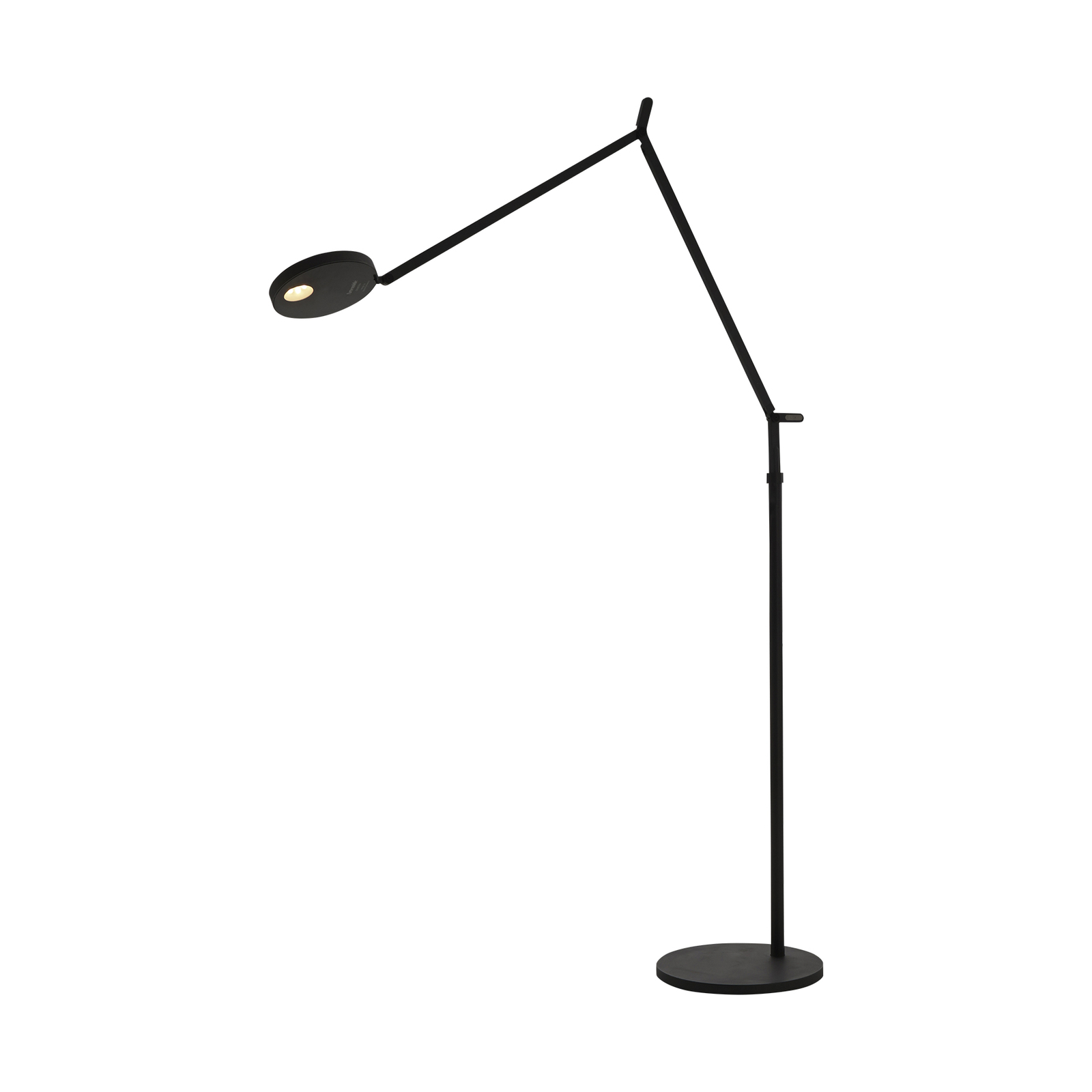 Artemide Demetra Reading LED-Stehlampe 930 schwarz