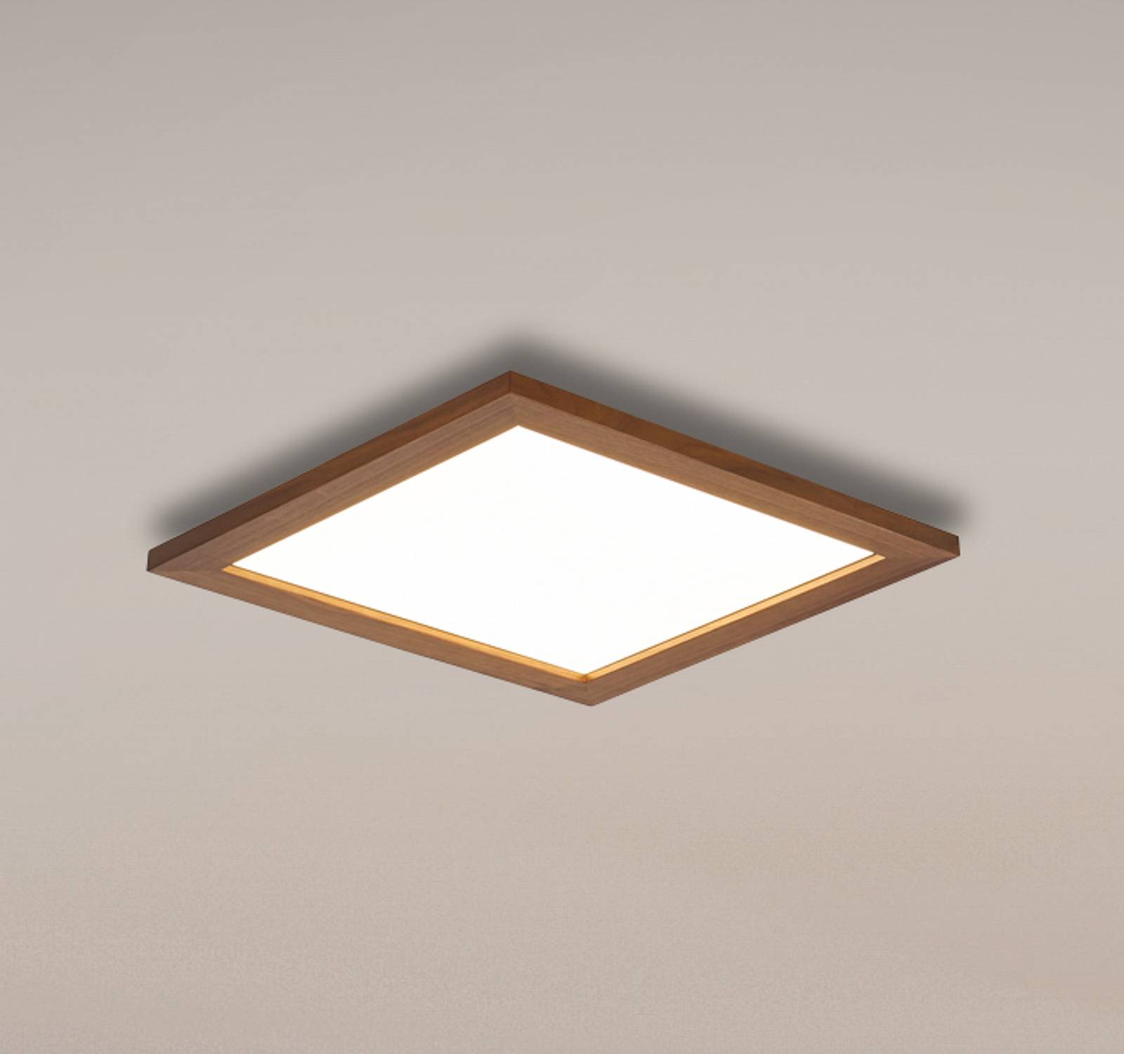 Quitani Aurinor LED-panel valnød 45 cm