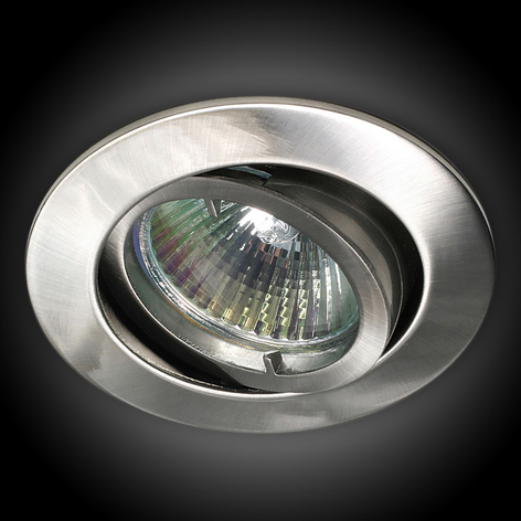 Einbaustrahler Snok NV nickel gebürstet