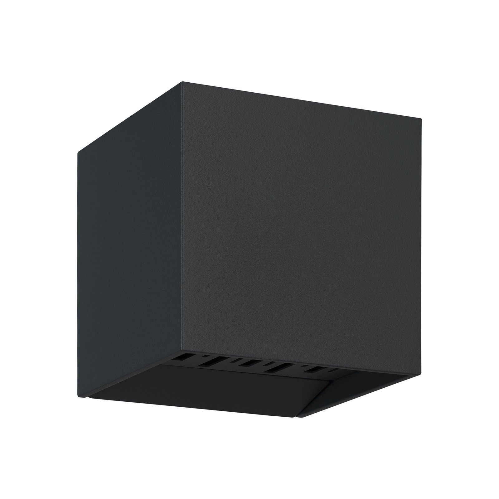 LED wandlamp Calpino 2, zwart