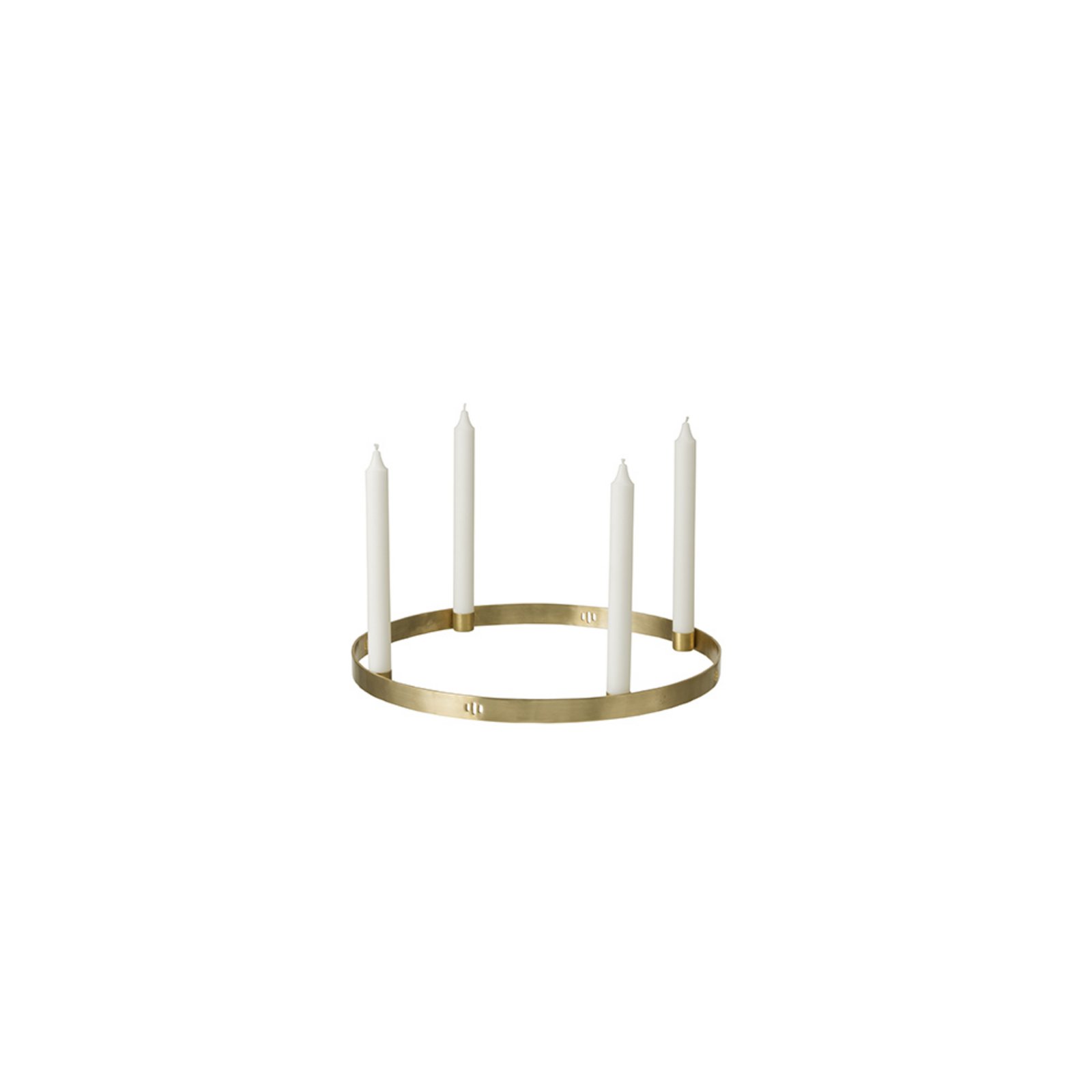 Circle Suporte de Velas Small Brass - Ferm Living