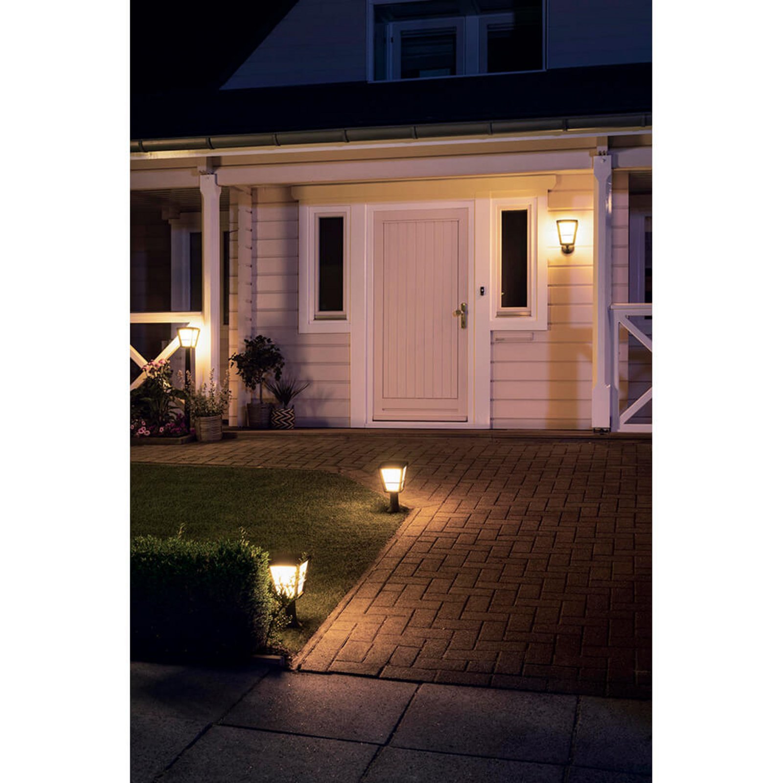 Econic Udendørs Bedlampe Low White/Color Amb. - Philips Hue