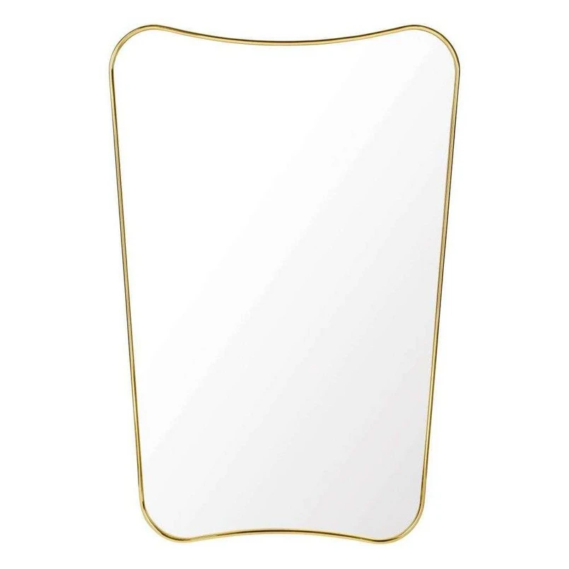GUBI - F.A. 33 Gio Ponti Spejl 54X80 Polished Brass