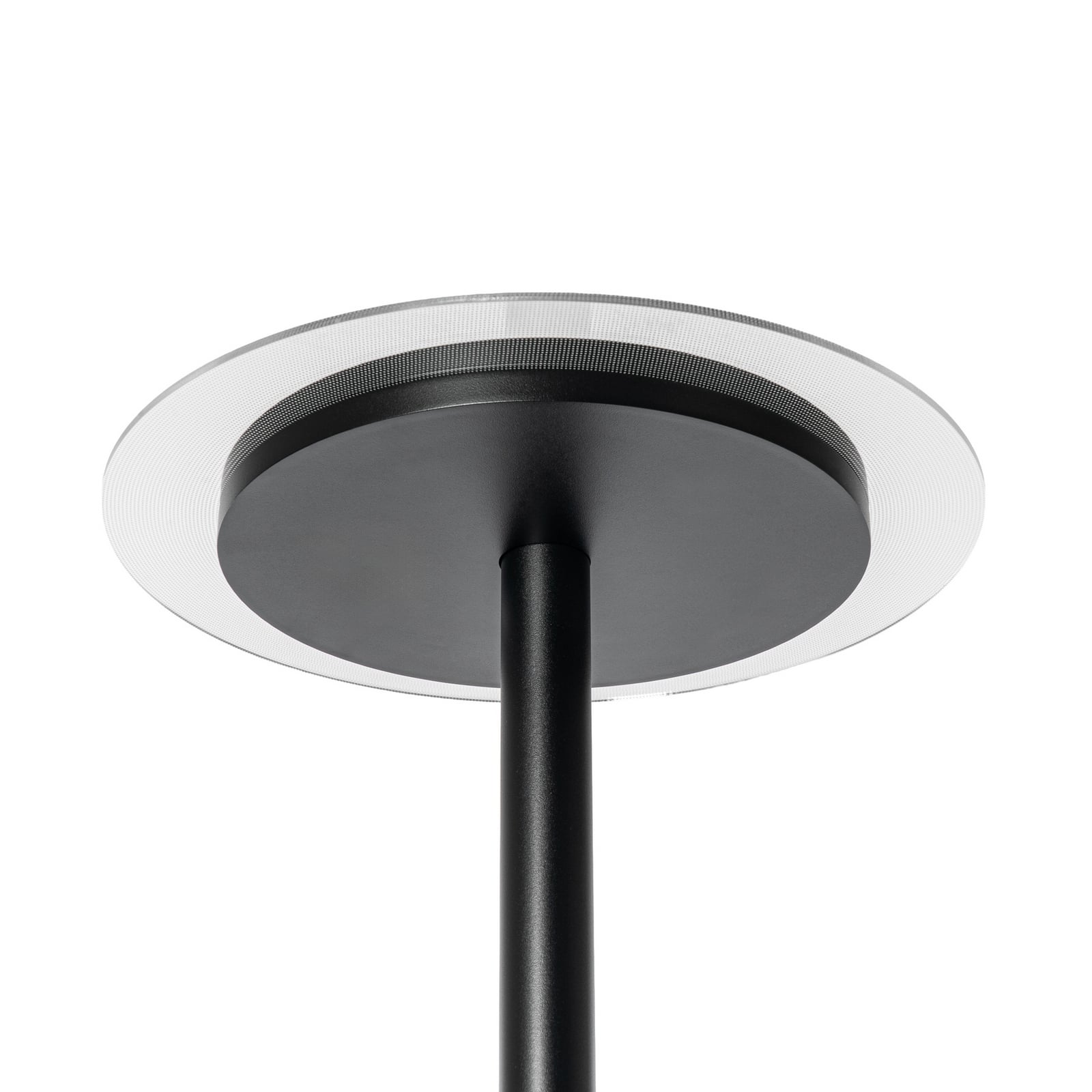 Frile LED floor lamp, black, dimmable, height 190 cm, metal - Arcchio