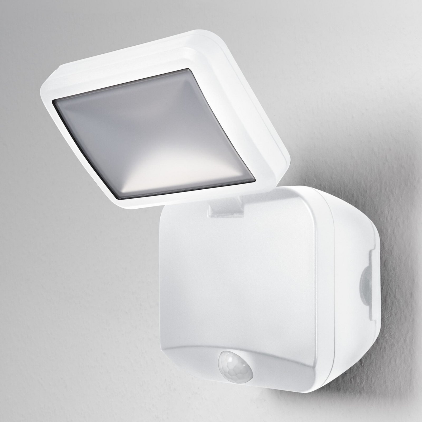 OSRAM LED-Außenwandstrahler DOUBLE, 1-flg., weiß, Batterie