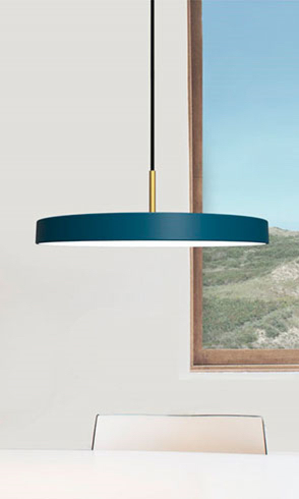 Asteria Lampada a Sospensione Petrol Blue - UMAGE