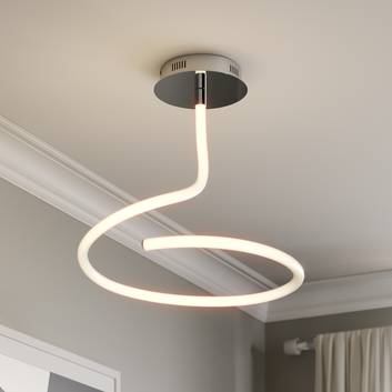 Lucande Serpentina LED-loftlampe, dæmpbar