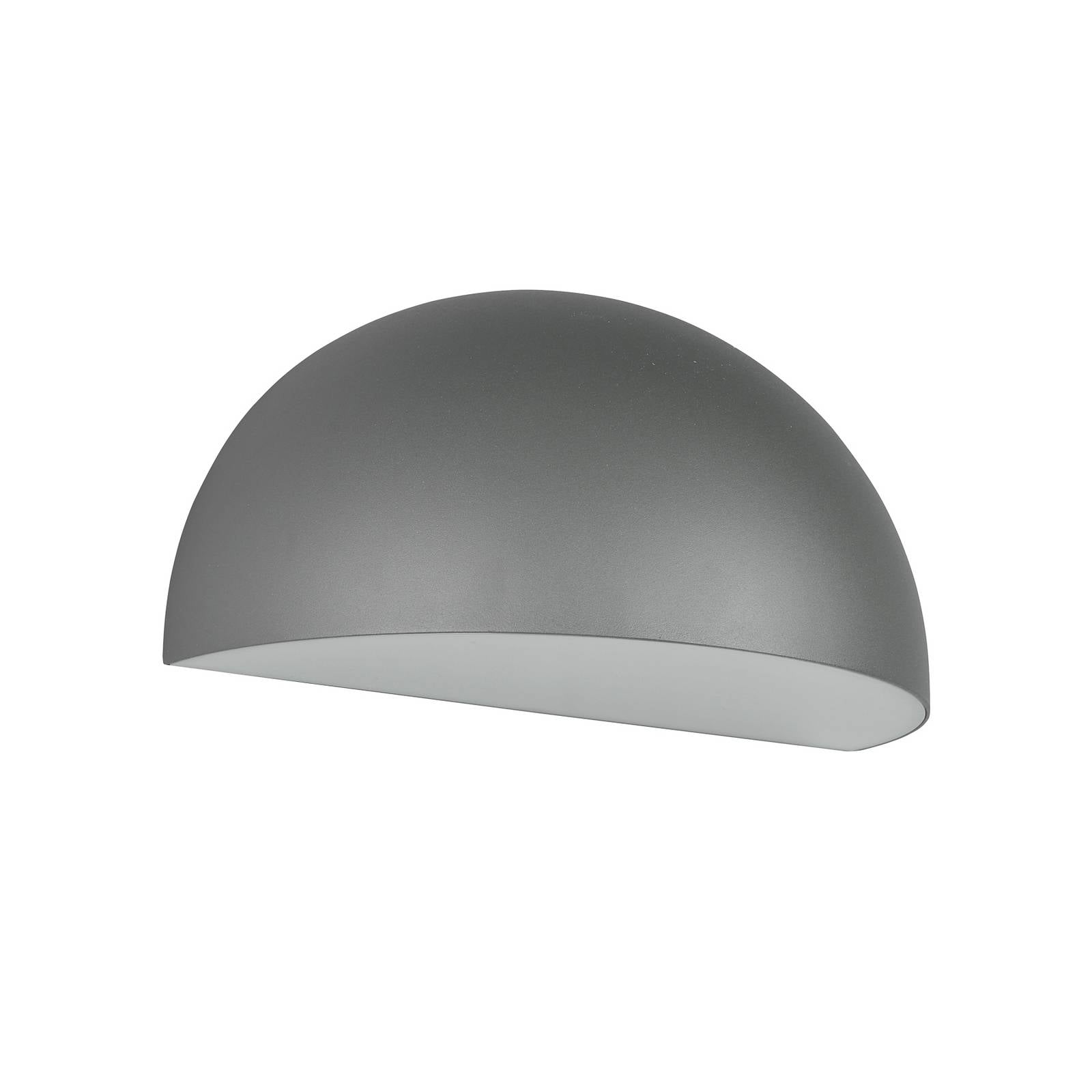 Außenwandleuchte Maas, anthrazit, Aluminium-Druckguss, E27