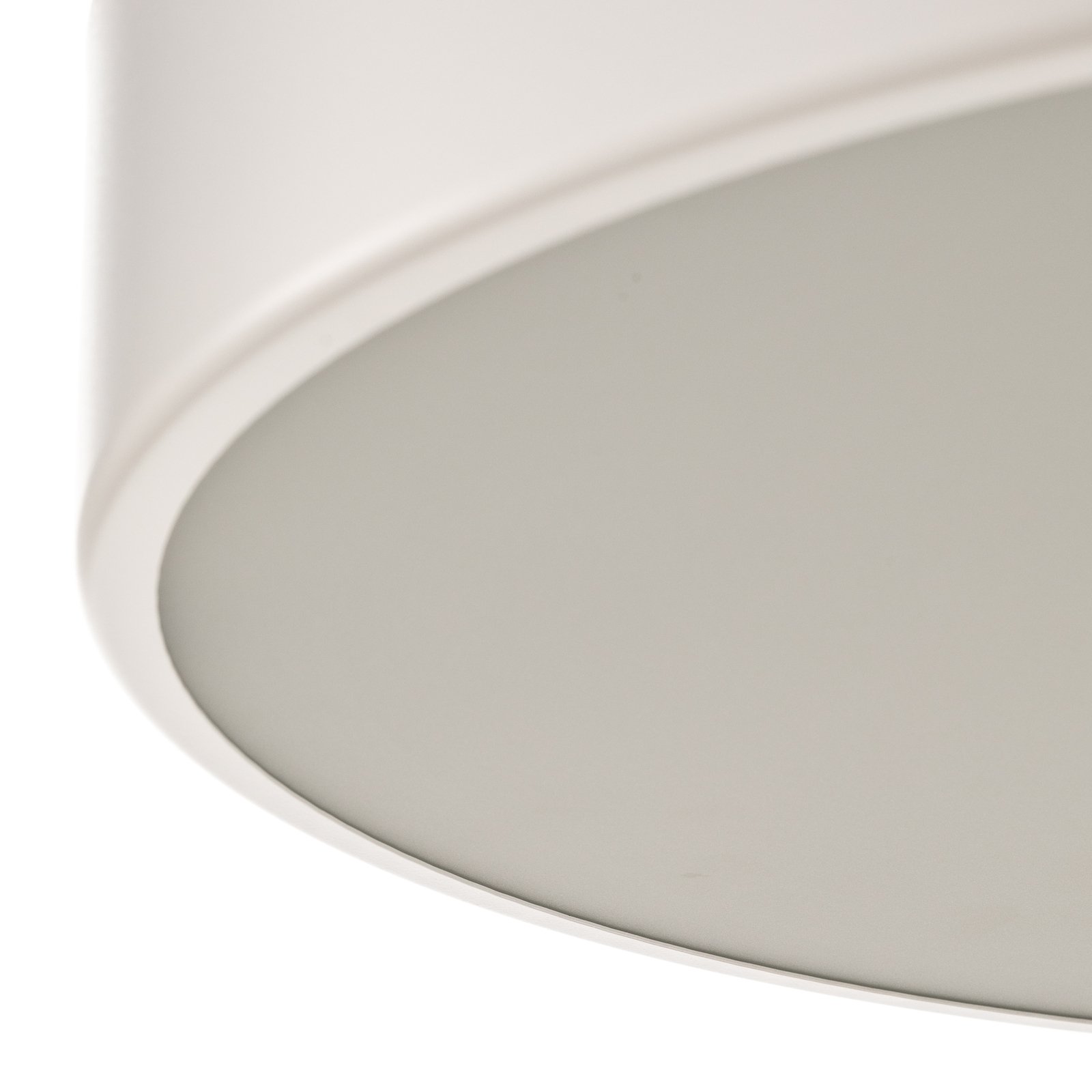 Cleo 500 ceiling light, sensor, Ø 50 cm white