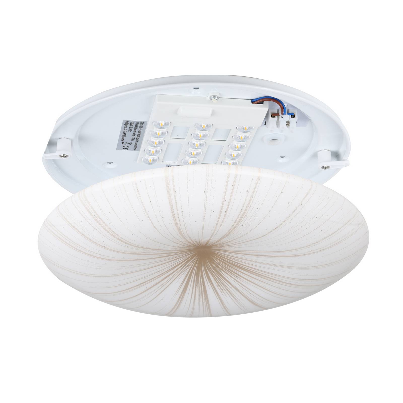 Nieves 1 lampa sufitowa LED z belką Ø31cm