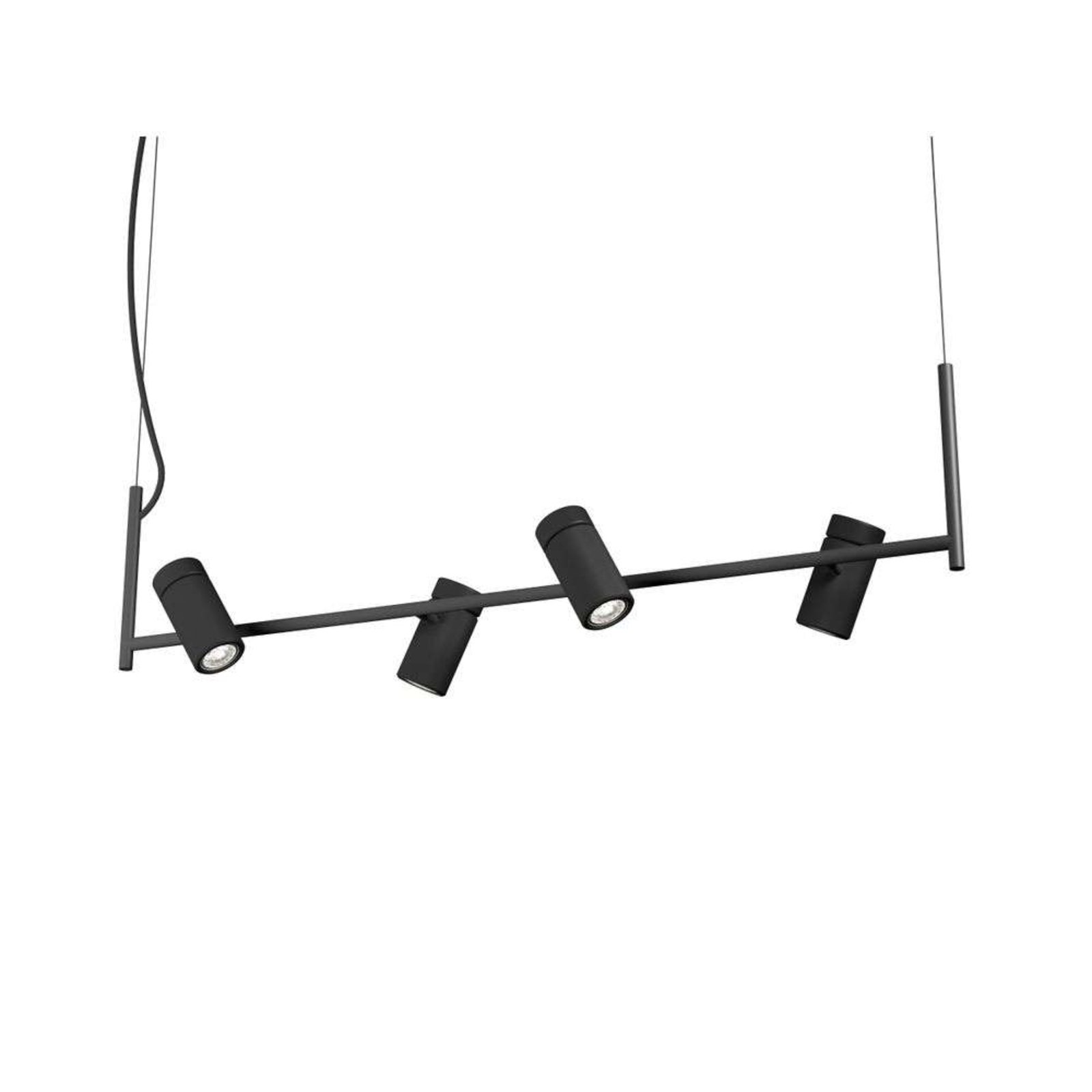 Holder 4 Lampada a Sospensione Black - Herstal