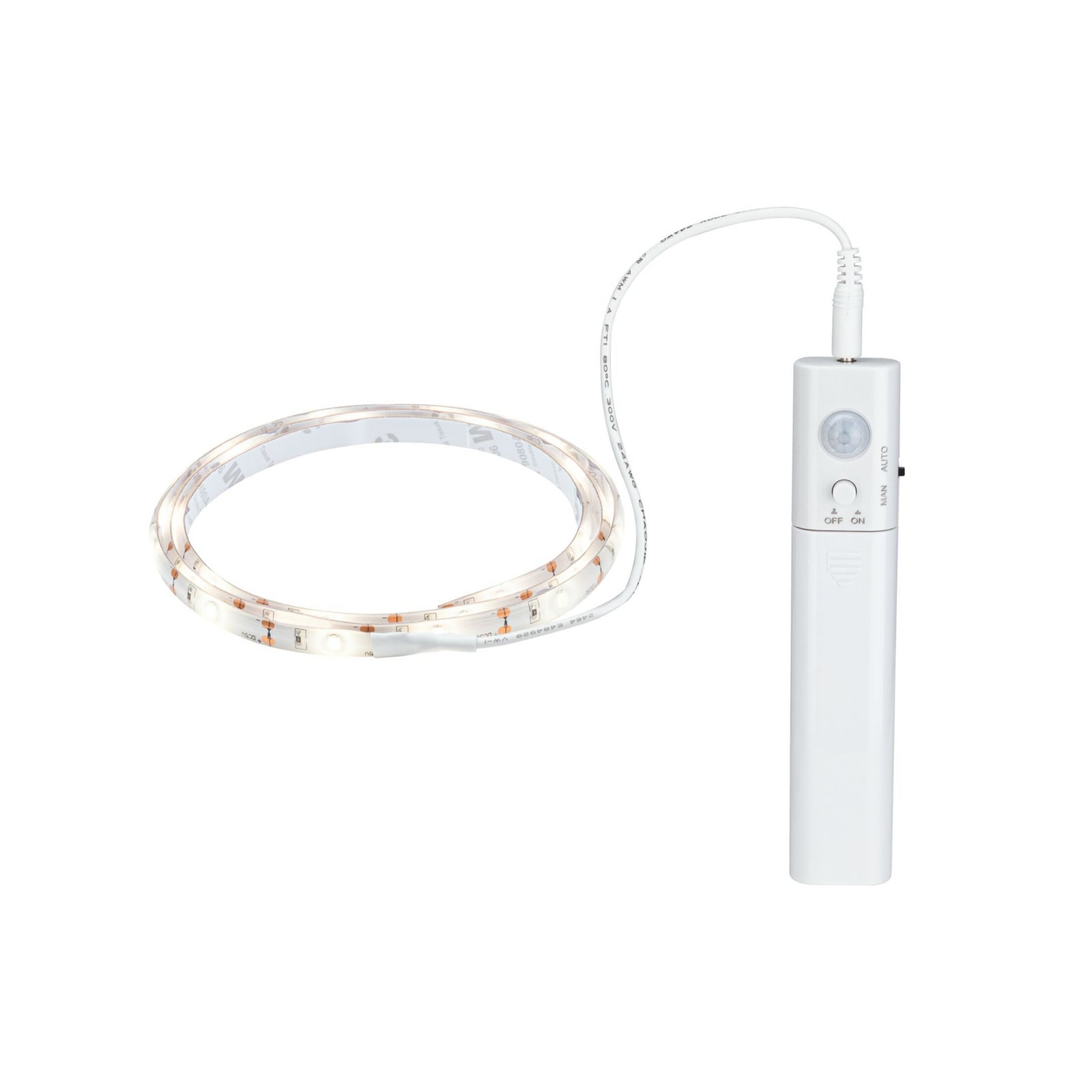 Paulmann LED-Streifen, 1m, weiß, 3000K, Sensor, 2W Paulmann LED-Streifen, 1m, weiß, 3000K, Sensor, 2W