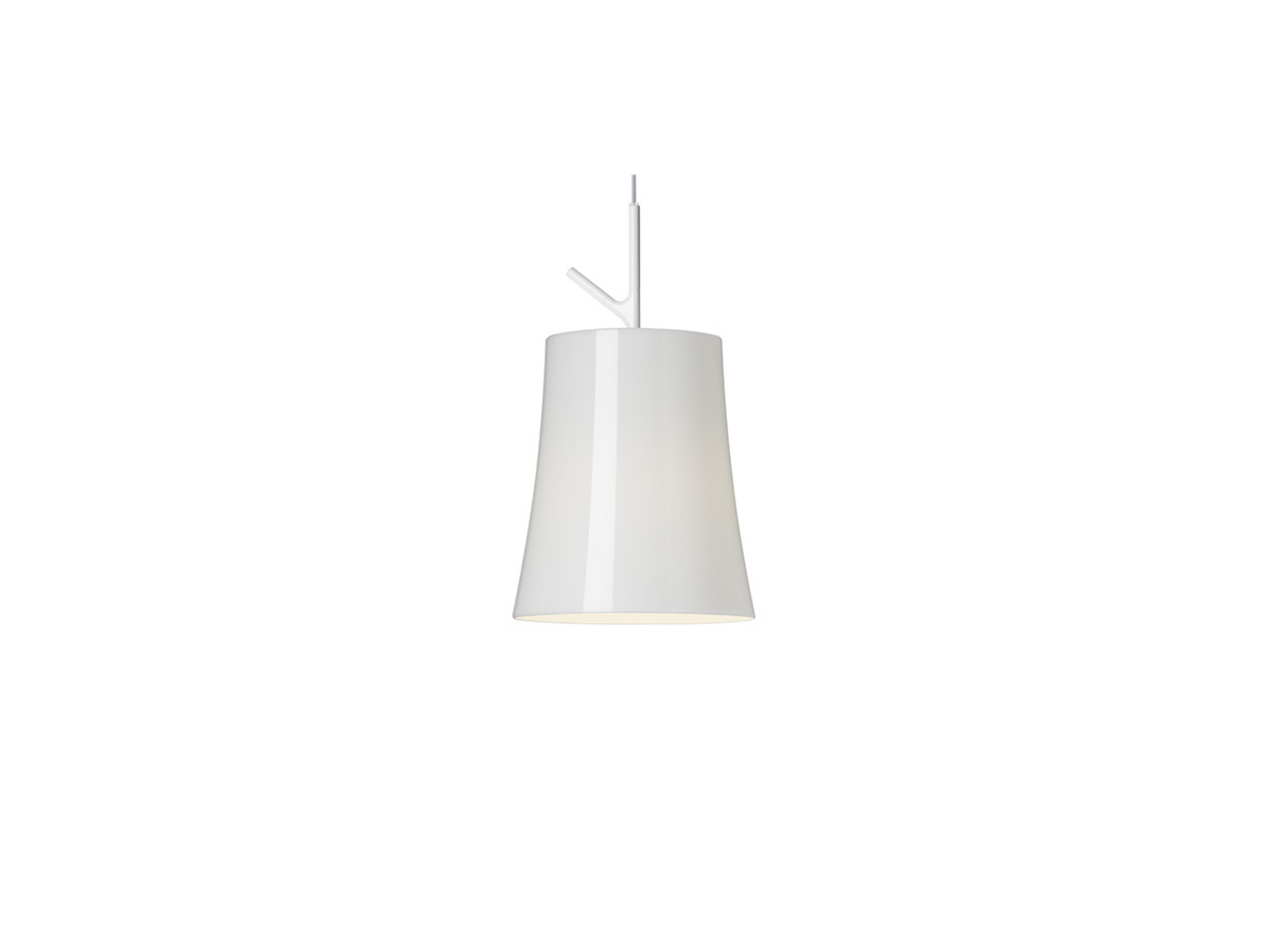 Birdie Grande Pendelleuchte White - Foscarini