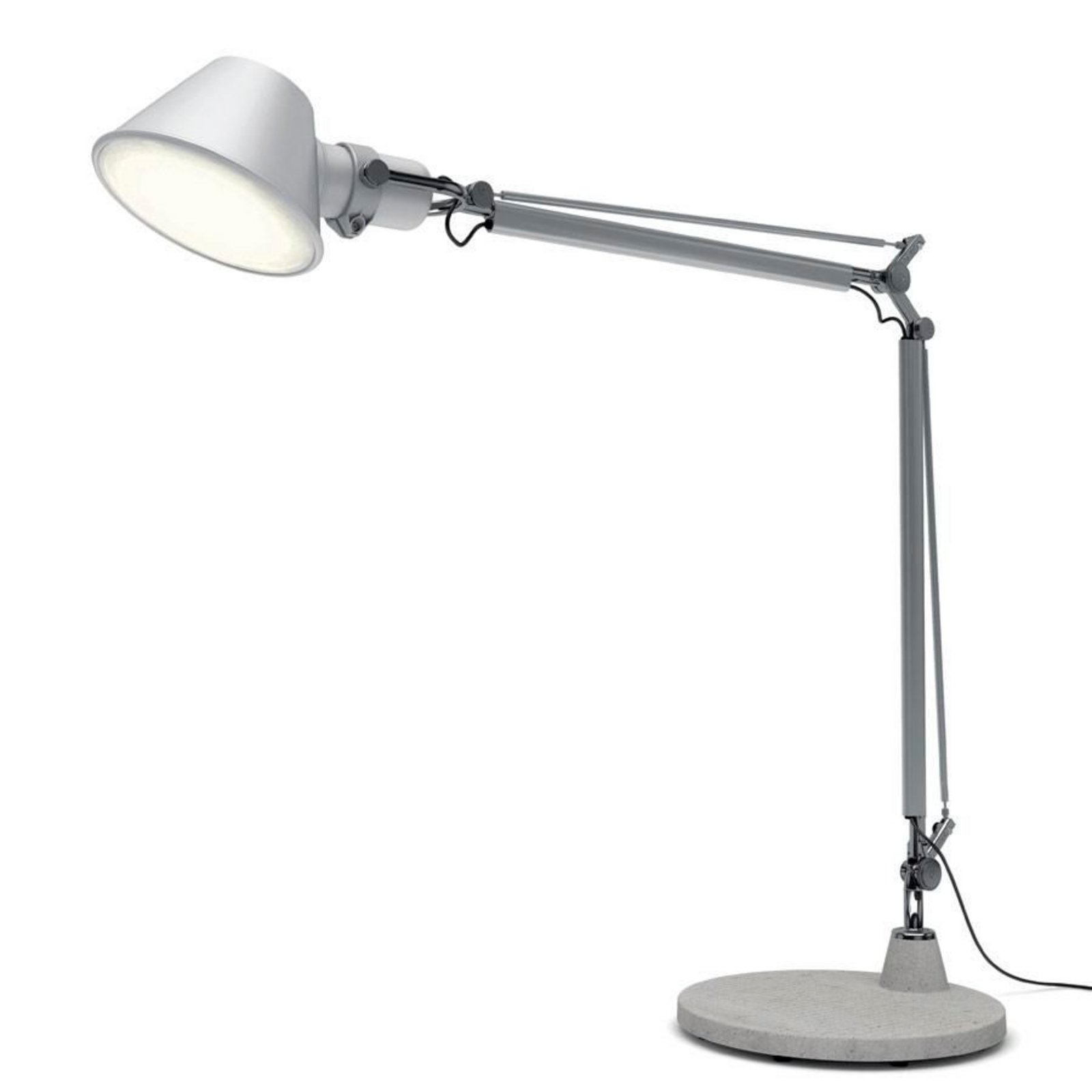 Tolomeo XXL LED Floor Lamp Aluminium - Artemide