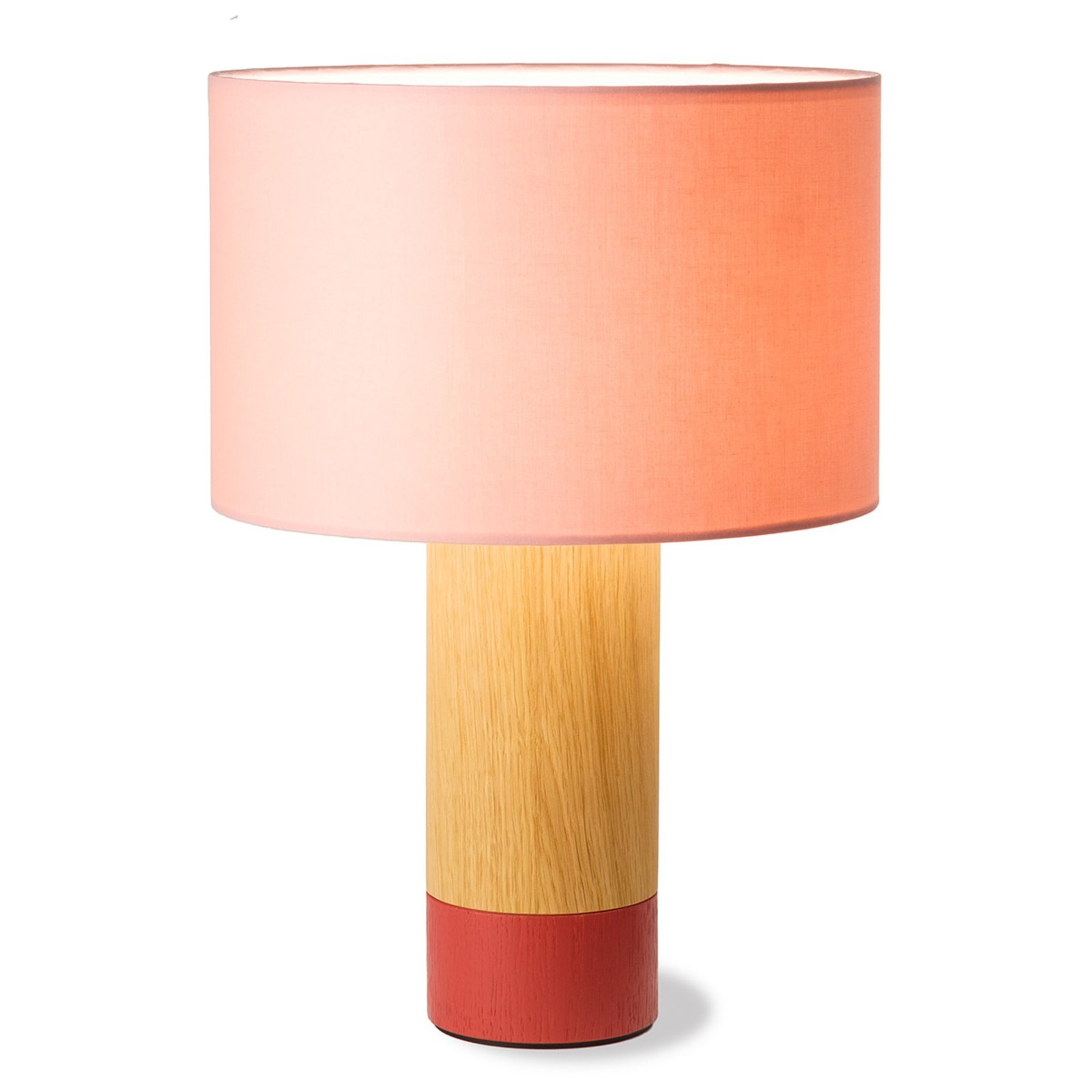 lámpa Klippa korál kartonhuzat por-rózsaszín 41 cm