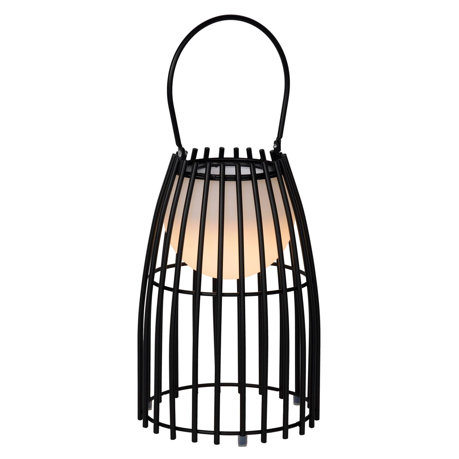 Lucide Fjara LED table lamp, black - dimmable - Modern