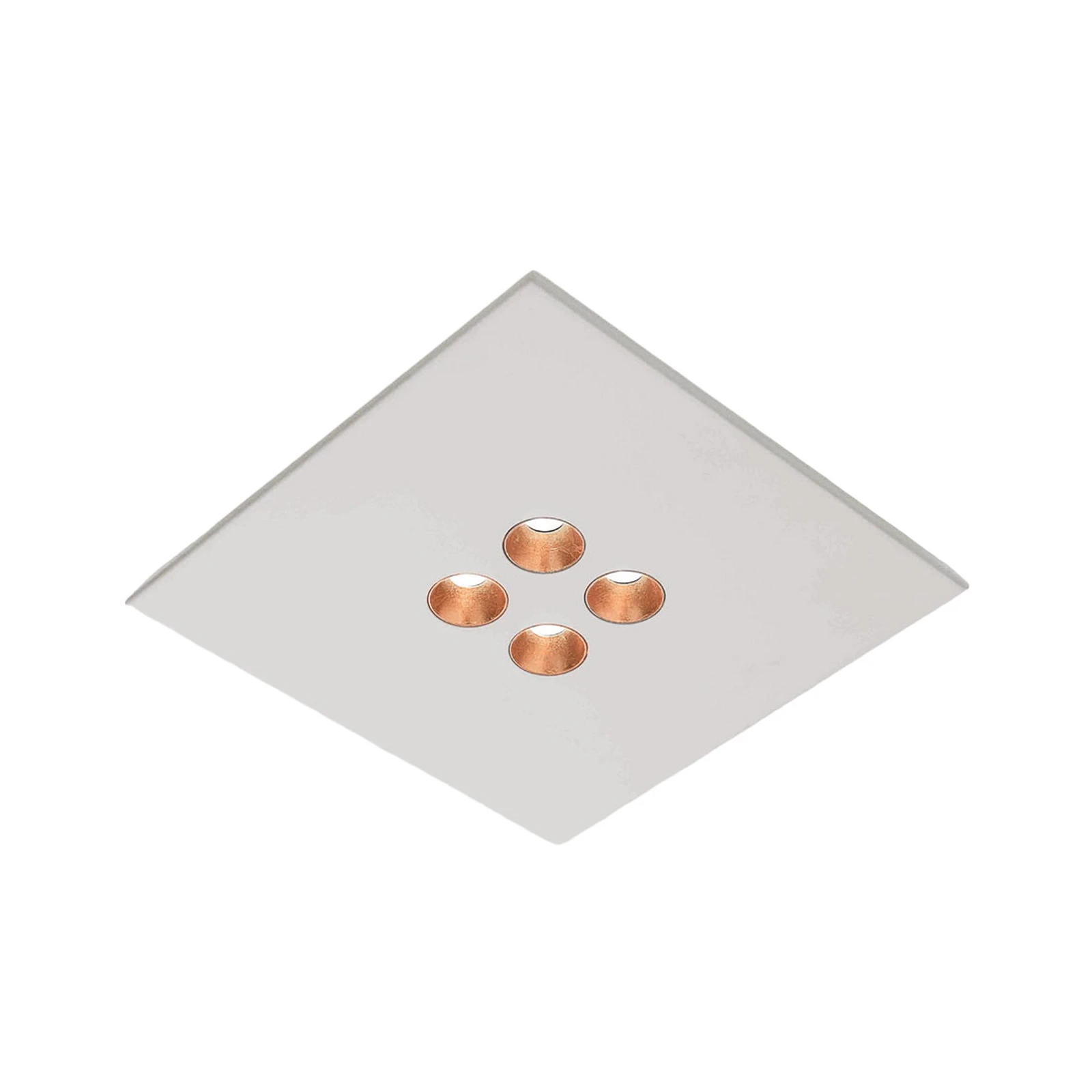 ICONE Confort - Plafonieră cu LED, alb-cupru