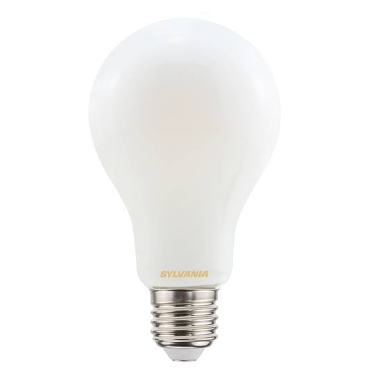 LED lamp E27 ToLEDo RT A70 11 827 satiinne
