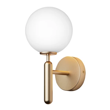 Miira Aplique de Pared Brass/Opal White - Nuura