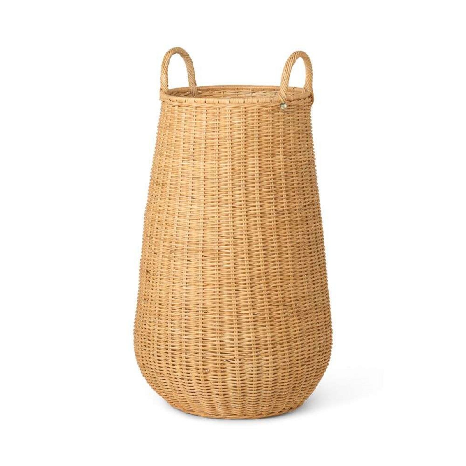 Braided Laundry Basket Natural - ferm LIVING