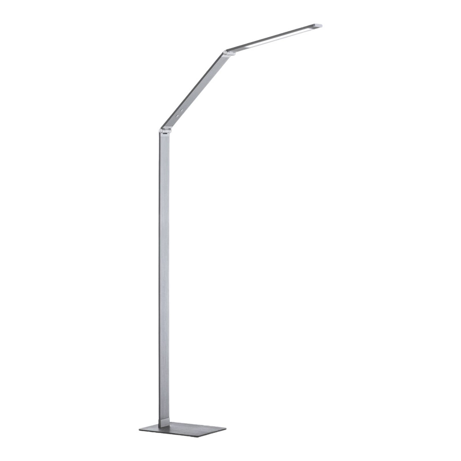 LED-Stehleuchte Geri Sensordimmer CCT aluminium