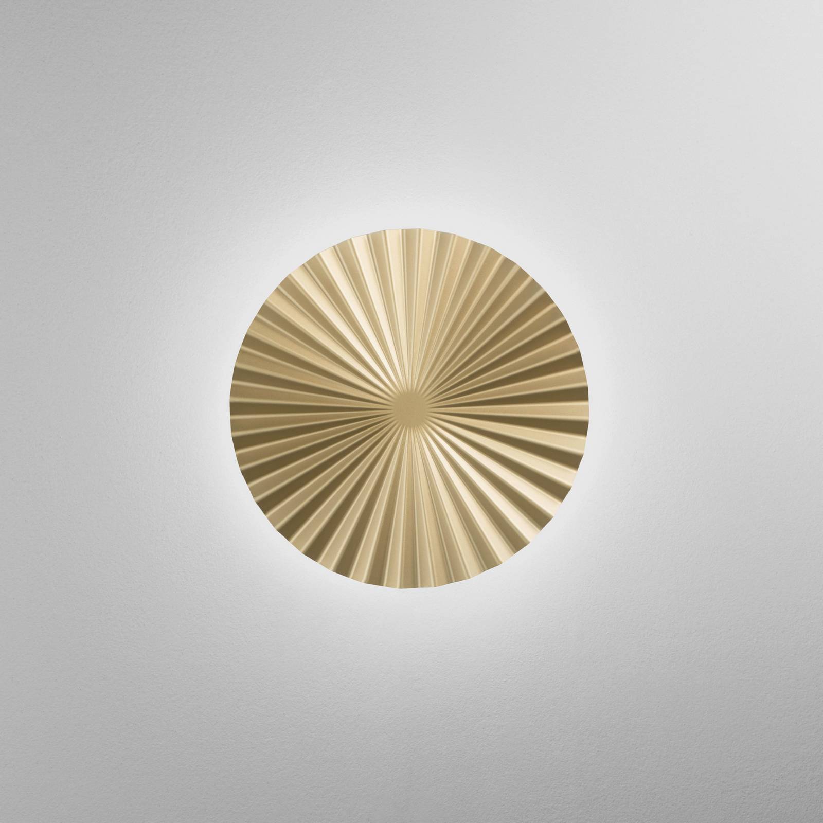  Luce Ambiente Design Luce Ambiente Design Anadara Led Wall Lamp, Gold-coloured, ø 50 Cm, Metal, Cct 