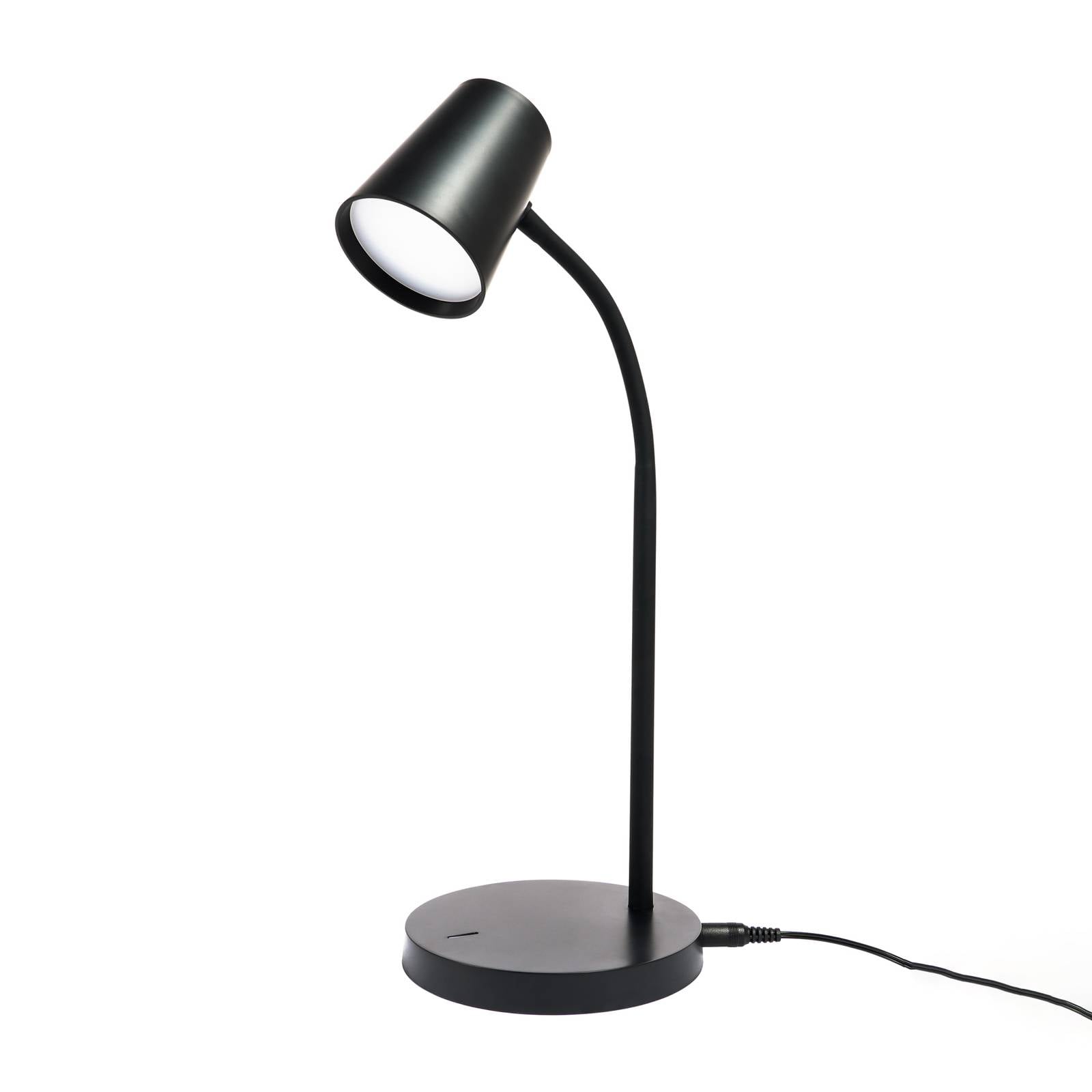 Lindby LED-Tischlampe Ailina, Höhe 36 cm, schwarz, dimmbar